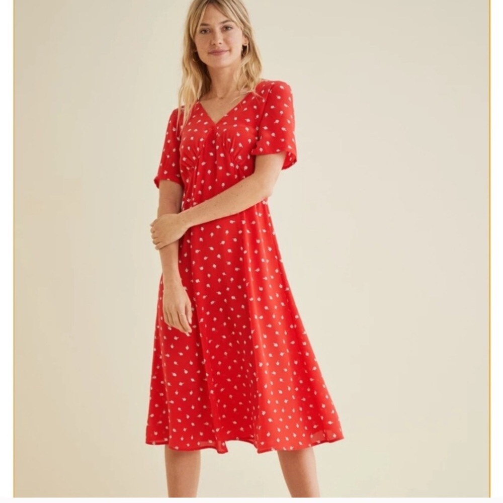 Amour Vert Elektra Midi Dress